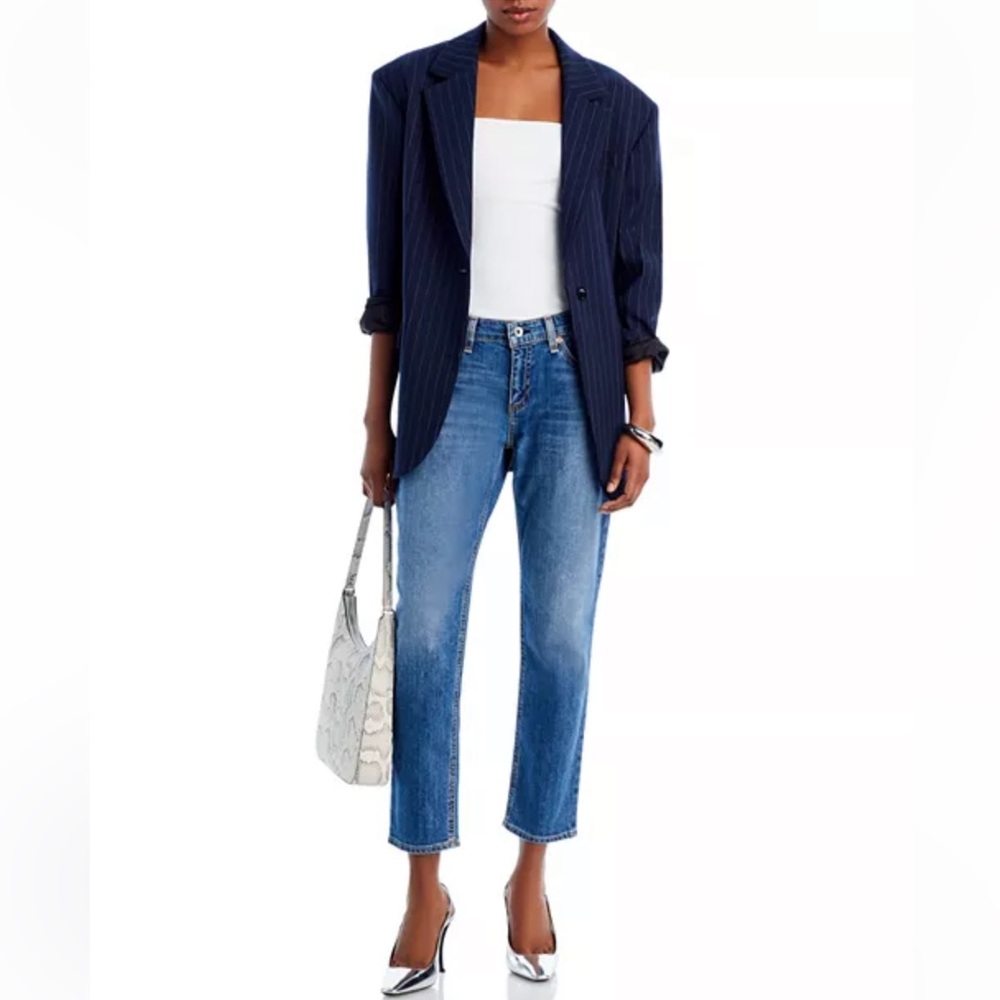 Rag & Bone Dre Low Rise Ankle Slim Boyfriend Jeans